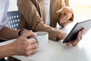 DMC Finance clients discussing home loan options